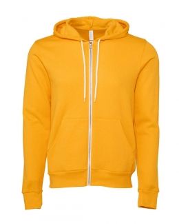 BELLA + CANVAS-Unisex Sponge Fleece Full-Zip Hoodie-3739